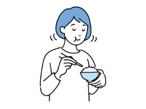 硬いものが噛みにくいときの改善方法